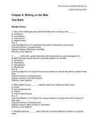 978-1506381466 Test Bank Chapter 6