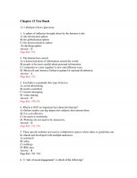 978-0205960644 Test Bank Chapter 13
