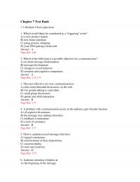 978-0205960644 Test Bank Chapter 7