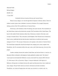 Similarities Between Ancient Greece And Modern America