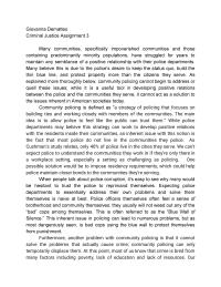 Criminal Justice Assignment 3