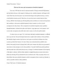 Poverty Student Presentation