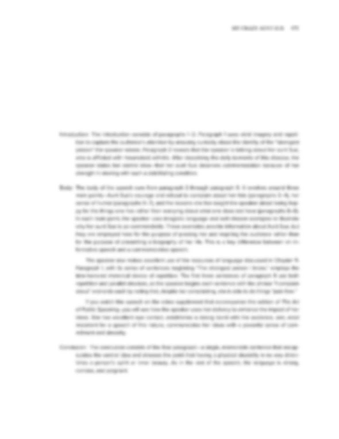 Commemorative speech about mom image