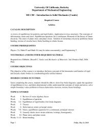 Mechanics