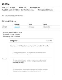 Ant3241 Exam 3