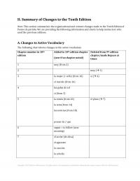 978-0073534497 02 Summary Of Changes In The10th Edition Of Puntos De Partida