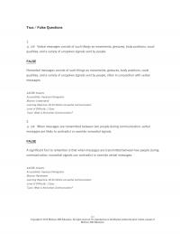 978-0073545462 Test Bank Chapter 4 Part 1