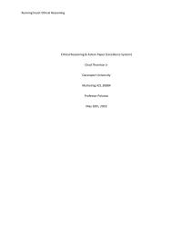 Ethical Reasoning