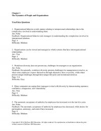 978-0078112829 Test Bank Chapter 1