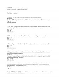 978-0078112829 Test Bank Chapter 4