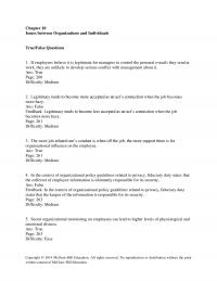 978-0078112829 Test Bank Chapter 10