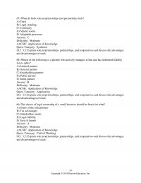 978-0134728391 Test Bank Chapter 3 Part 2