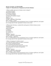978-0134728391 Test Bank Chapter 10 Part 1