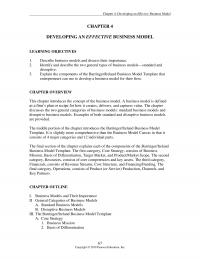 Chapter 4 Barringer Ireland Business Model