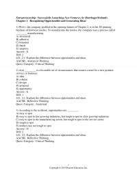 978-0134729534 Test Bank Chapter 02 Part 1