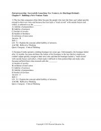978-0134729534 Test Bank Chapter 09 Part 1