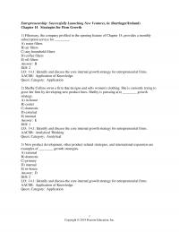 978-0134729534 Test Bank Chapter 14 Part 1