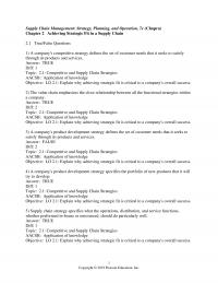 978-0134731889 Test Bank Chapter 02 Part 1