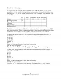 Chapter 08 A Poor Aggregate Plan Can Result In