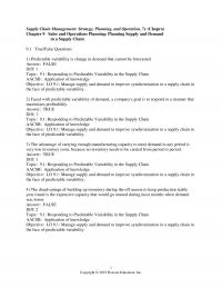 978-0134731889 Test Bank Chapter 09 Part 1