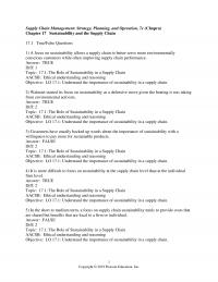 978-0134731889 Test Bank Chapter 17 Part 1