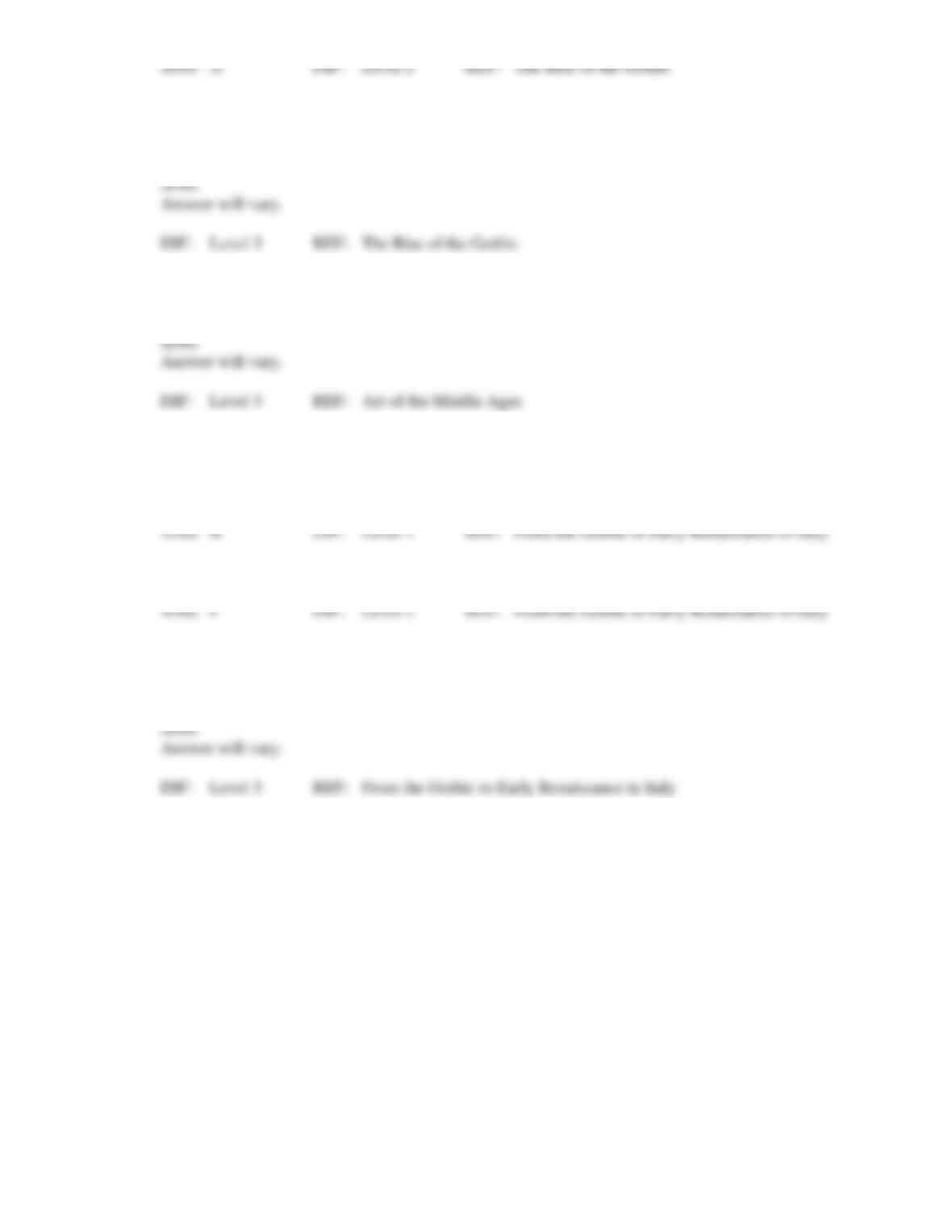 9780500841341 Test Bank Chapter 3 Part 2 Get 24/7