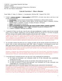 Finance UNIFESP Universidade