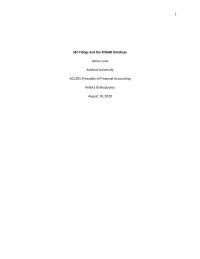 Sec Filings And Edgar Database