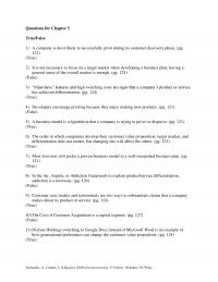 978-1119563228 Test Bank Chapter 5