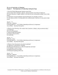 978-1259847981 Test Bank Chapter 1