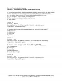 978-1259847981 Test Bank Chapter 4