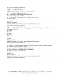 978-1259847981 Test Bank Chapter 6