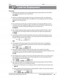 978-0538449670 Chapter 6 Workbook Solutions