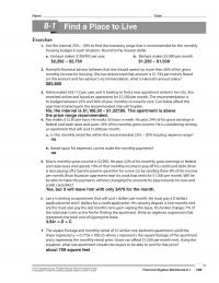 978-0538449670 Chapter 8 Workbook Solutions