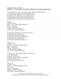 978-1259918940 Test Bank Chapter 12 Part 1