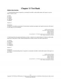 978-1260100044 Test Bank Chapter 11 Part 1