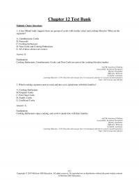 978-1260100044 Test Bank Chapter 12 Part 1