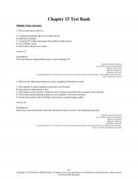 978-1260100044 Test Bank Chapter 15 Part 1