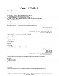 978-1260100044 Test Bank Chapter 19 Part 1
