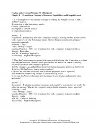 978-1260157185 Test Bank Chapter 4 Part 1
