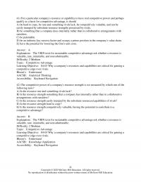 978-1260157185 Test Bank Chapter 4 Part 2