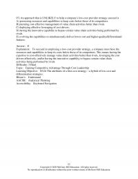 Chapter 5 A Focused Differentiation Strategy Aims At Securing Competitive Advantage By