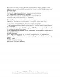 Chapter 7 A Greenfield Venture Strategy Involves