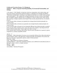 978-1260157185 Test Bank Chapter 9 Part 1