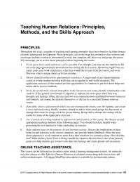 978-1305576162 Teaching Human Relation