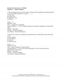 978-1260013924 Test Bank Chapter 13 Part 1