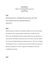 Intro To Law And Legal System – Case Brief 1