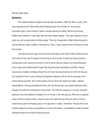 Keurig Case Study