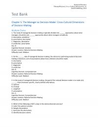 978-1506340708 Test Bank Chapter 05
