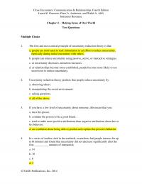 978-1452217109 Test Bank Chapter 04